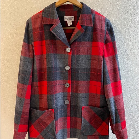 SOLD limited edition Pendleton vintage 50’s plaid - Picture 3 of 11